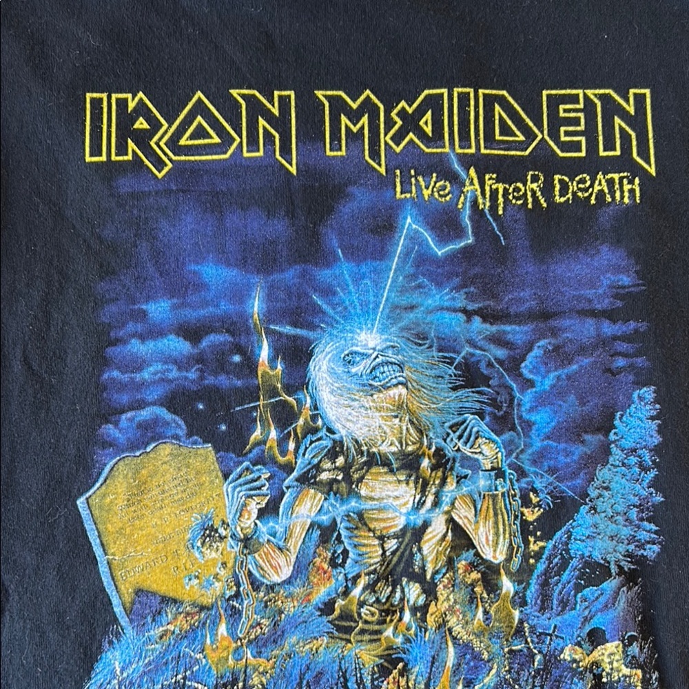 Iron Maiden vintage Graphic T-Shirt by Tennessee River. Excellent used condition